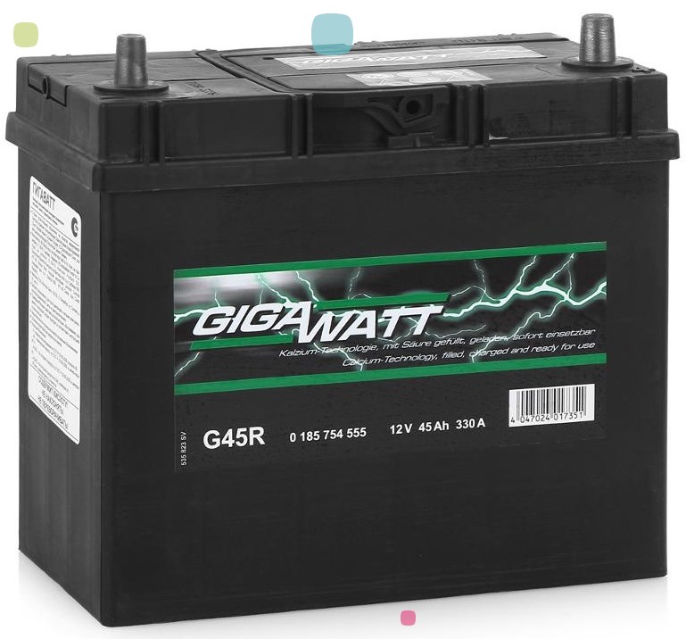 Аккумулятор GigaWatt 45Ah (545 155 033)