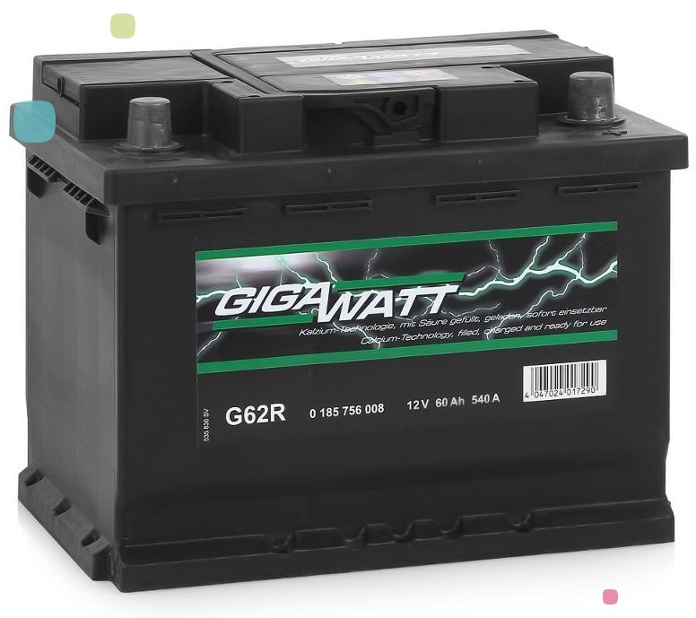 Аккумулятор GigaWatt 60Ah (560 408 054)
